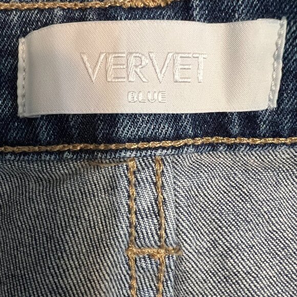 VERVET BLUE Women's Jean Waist 29" High Rise Zipper - Picture 3 of 7